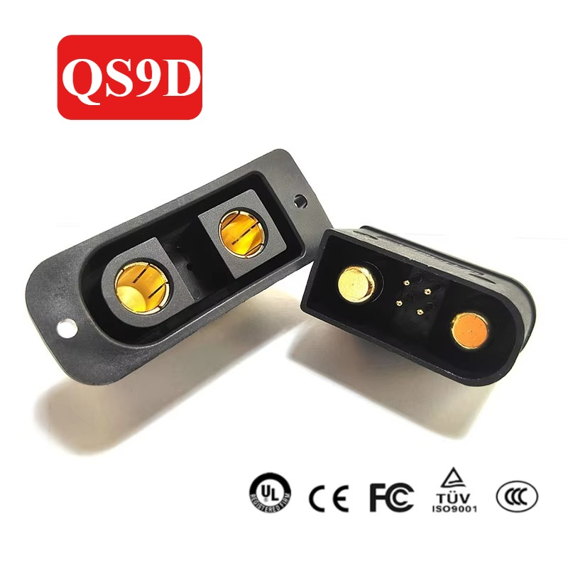 Drone Battery Plate - QS9D Anti Spark Connector 160A แผ่นล็อคหญิงชาย