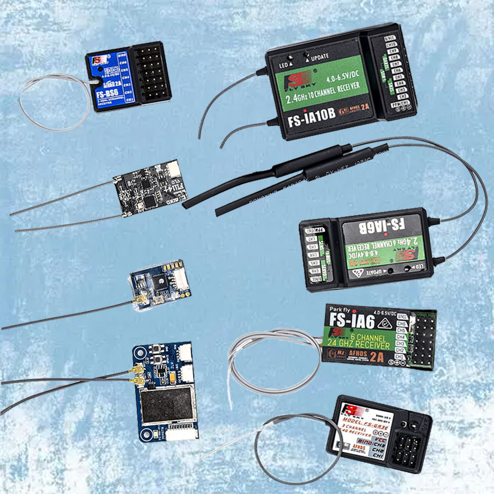 Drone Battery Lipo - ฟลายสกาย RC รีซีฟเวอร์ FS-IA6 IA6B IA10B