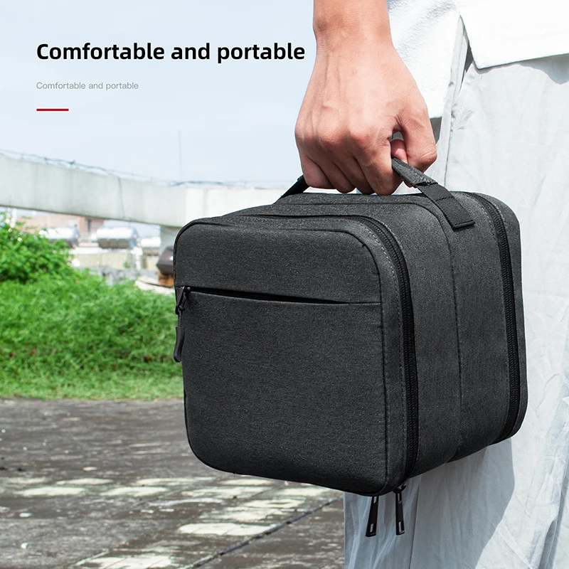 Drone Battery Bag - แบบพกพา Dual Layer Storage Space กระเป๋าถือสําหรับ