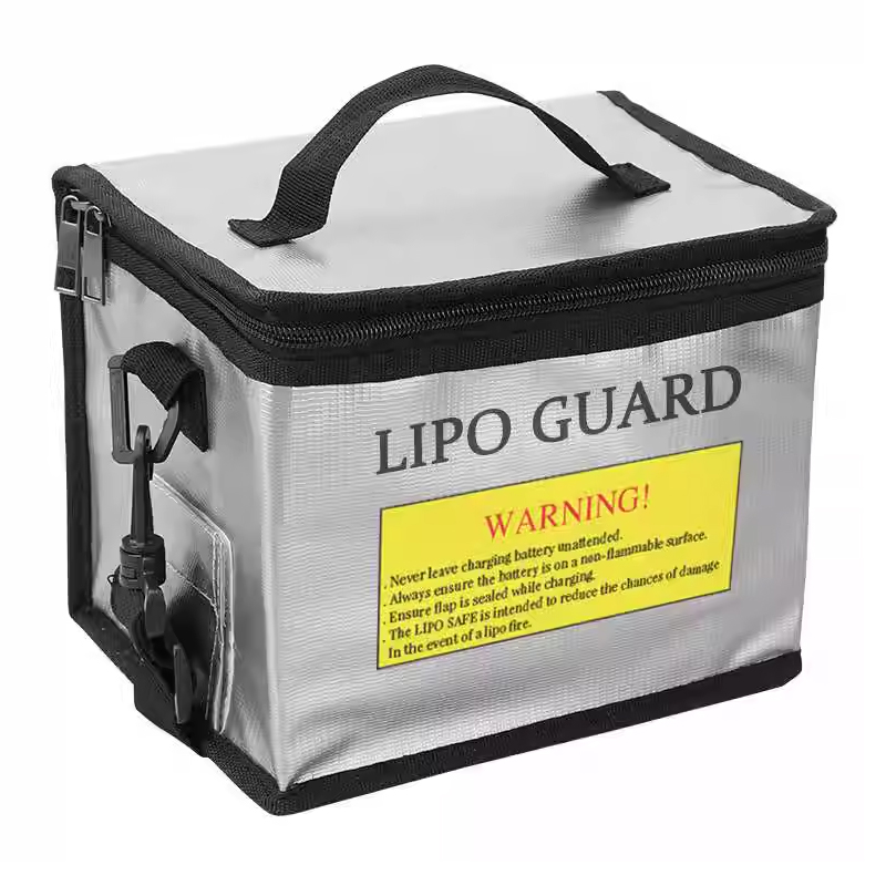 Drone Battery Bag - แบตเตอรี่ Lipo ความปลอดภัยกระเป๋าแบบพกพาป้องกันการระเบิดทนไฟกระเป๋า Safe Guard ขนาด