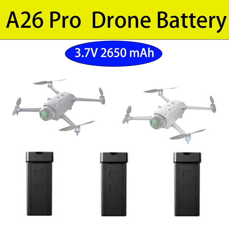 Drone Battery Plate - แบตเตอรี่โดรน A26 PRO RC 3.7V 2650MAH