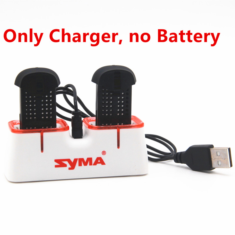 Drone Battery Plate - เครื่องชาร์จ USB แบบเร็วคู่สำหรับแบตเตอรี่โดรน Syma X22 X22W