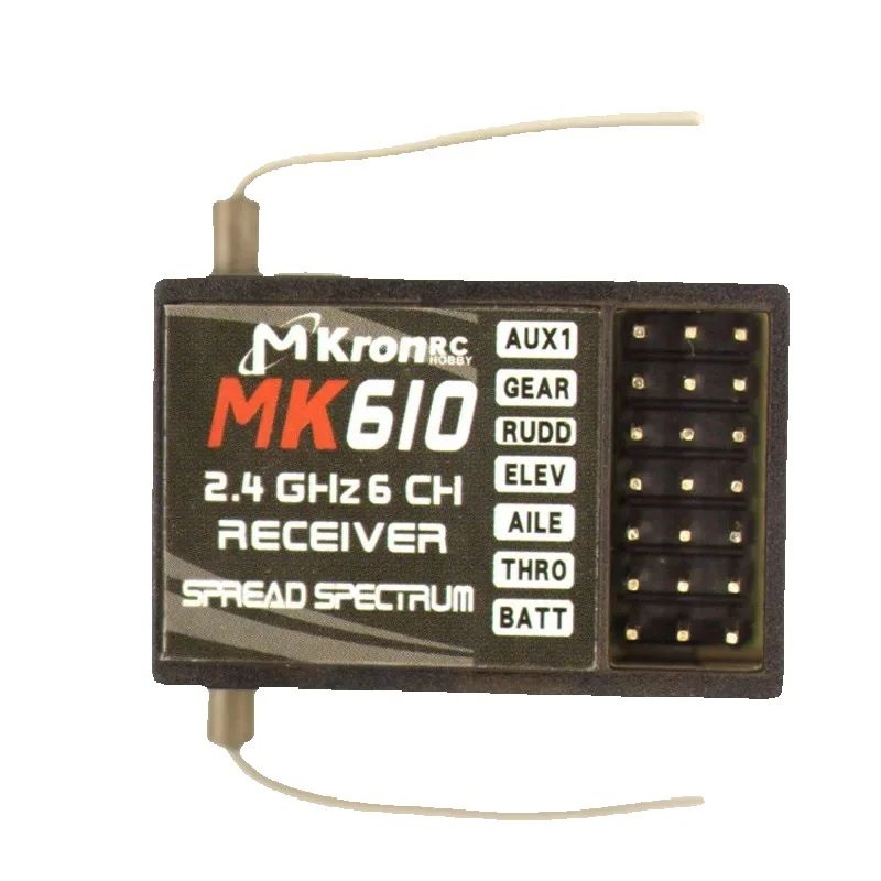 DSM2 MK610 AR6100 2.4G 6CH RC  - Drone Battery Plate บทวิจารณ์และราคา