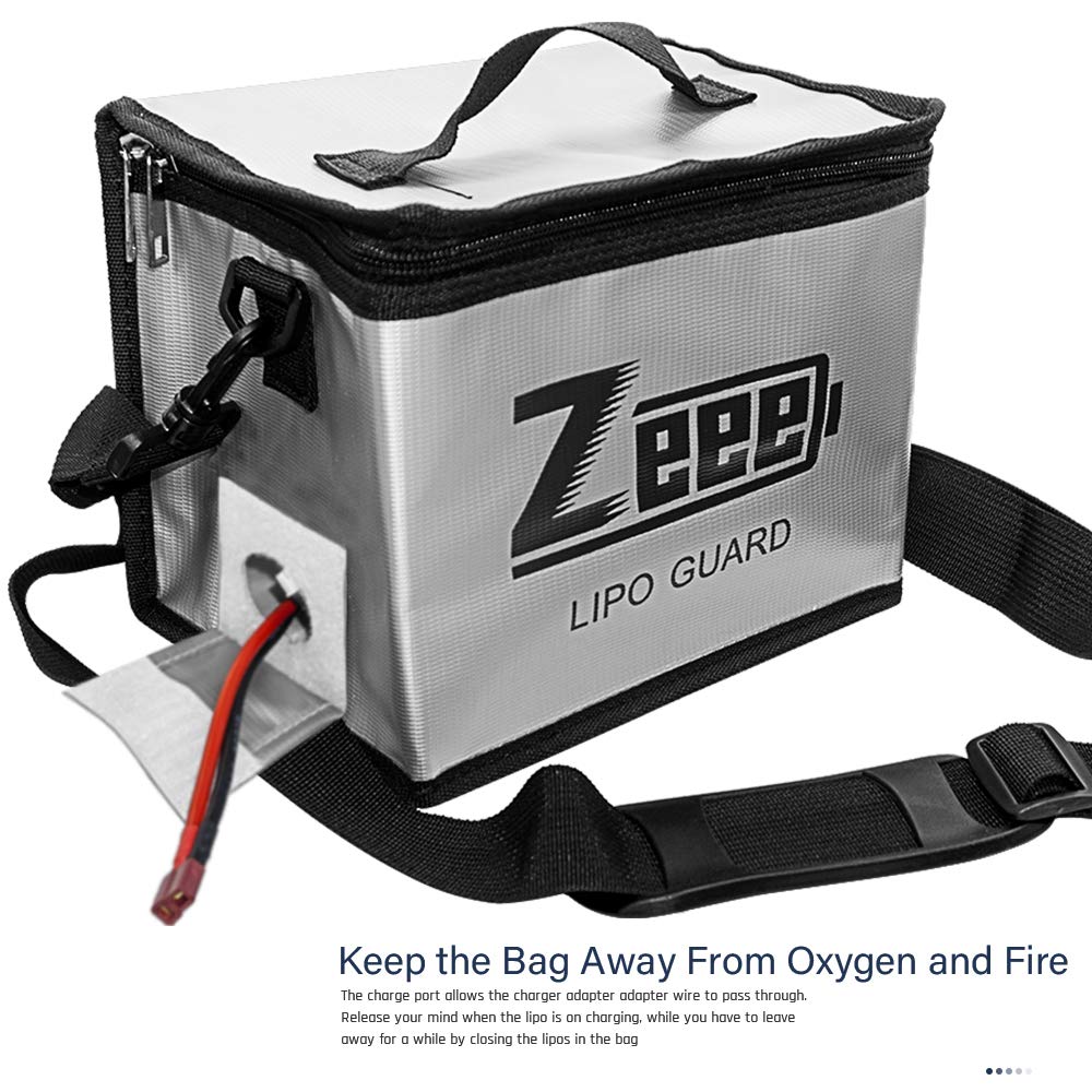 Zeee Lipo แบตเตอรี่ปลอดภัยกระเ - Drone Battery Bag บทวิจารณ์และราคา