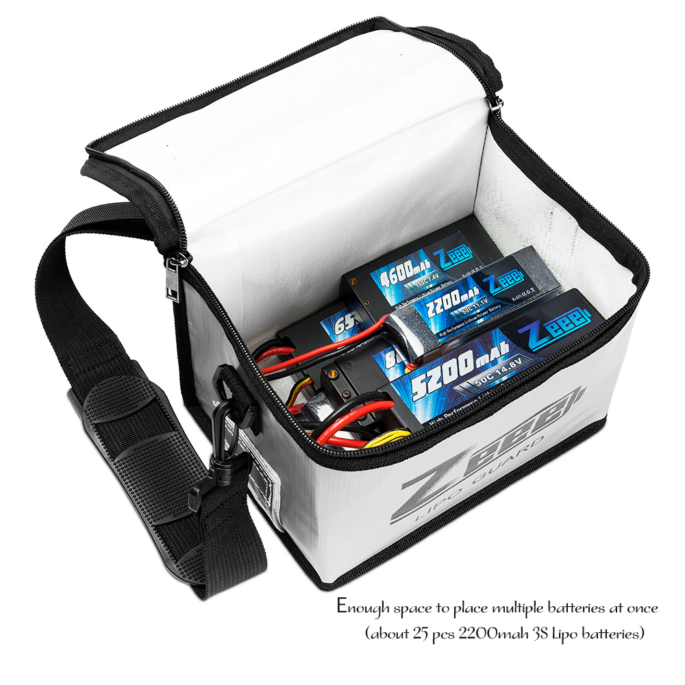 Zeee Lipo แบตเตอรี่ปลอดภัยกระเ - Drone Battery Bag บทวิจารณ์และราคา