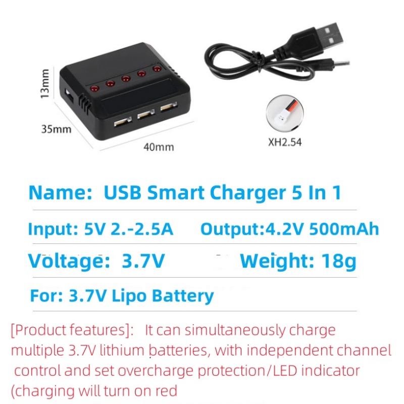 Syma X5HW X5HC X5C X5SW 3.7V 5 - Drone Battery Connector บทวิจารณ์และราคา