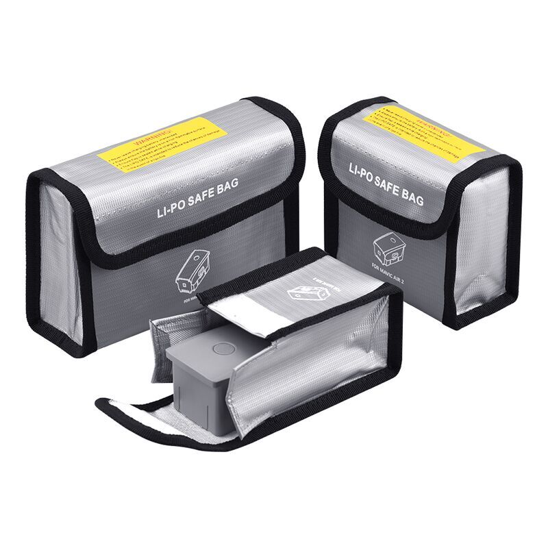 แบบพกพา Fireproof ป้องกันการระ - Drone Battery Bag บทวิจารณ์และราคา