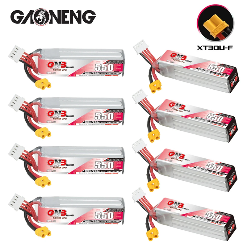 GNB HV 11.4V 550mAh 100C/200C  - Drone Battery Plate บทวิจารณ์และราคา