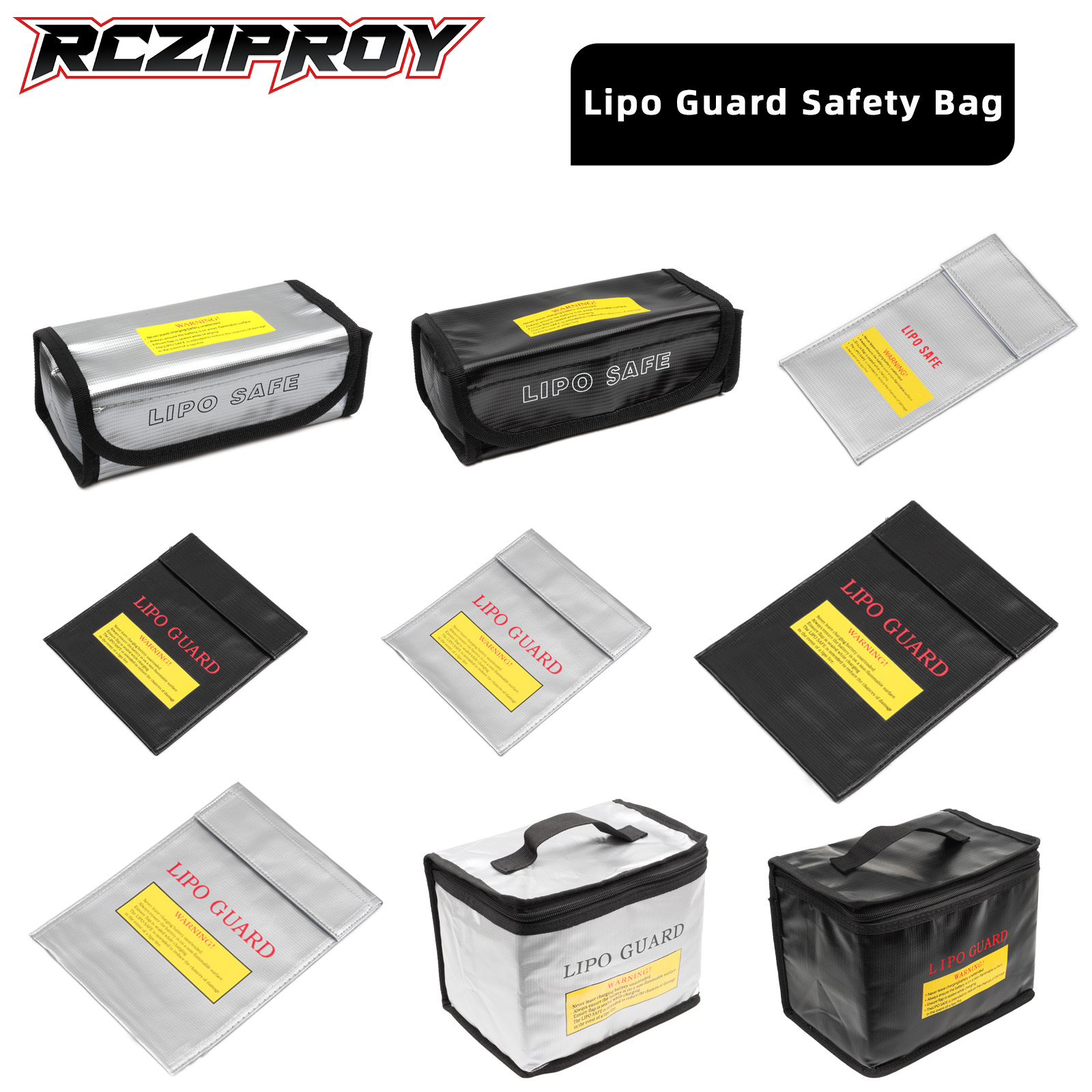 RCZIPROY กระเป๋าใส่แบตเตอรี่ลิ - Drone Battery Bag บทวิจารณ์และราคา