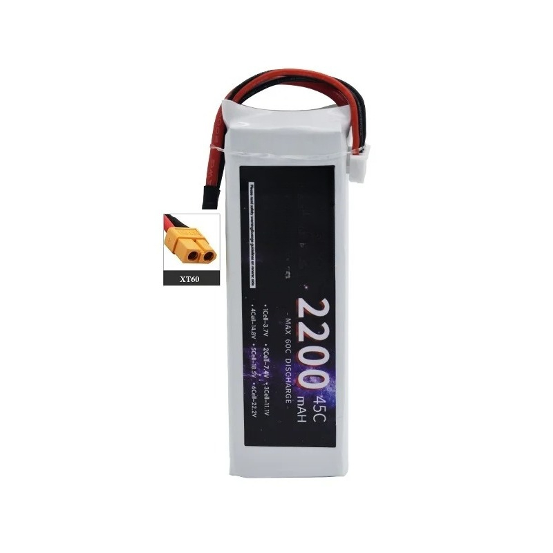 แบตเตอรี่ LiPo 3S 1500mah 1800 - Drone Battery Connector บทวิจารณ์และราคา