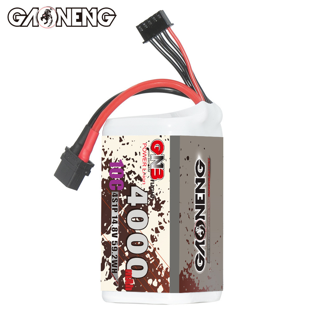 GNB 4000mAh 4S 14.8V 10C 20C พ - Drone Battery Plate บทวิจารณ์และราคา