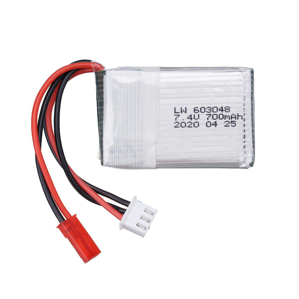 7.4V 700mAh 25c แบตเตอรี่ Lipo - Drone Battery Connector บทวิจารณ์และราคา
