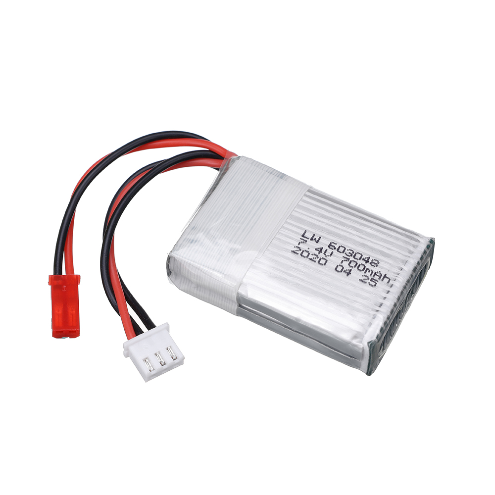 7.4V 700mAh 25c แบตเตอรี่ Lipo - Drone Battery Connector บทวิจารณ์และราคา