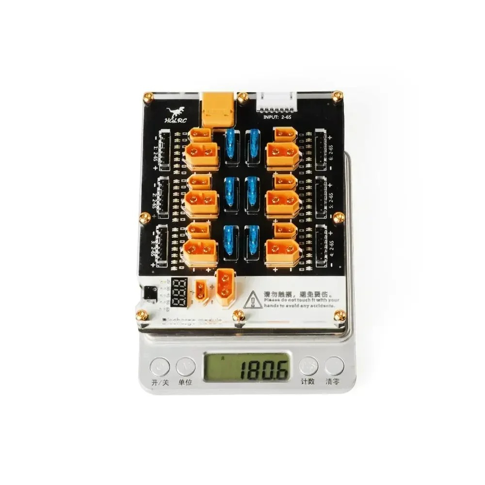HGLRC Thor Pro 6 พอร์ต LiPo Ba - Drone Battery Parallel Board บทวิจารณ์และราคา