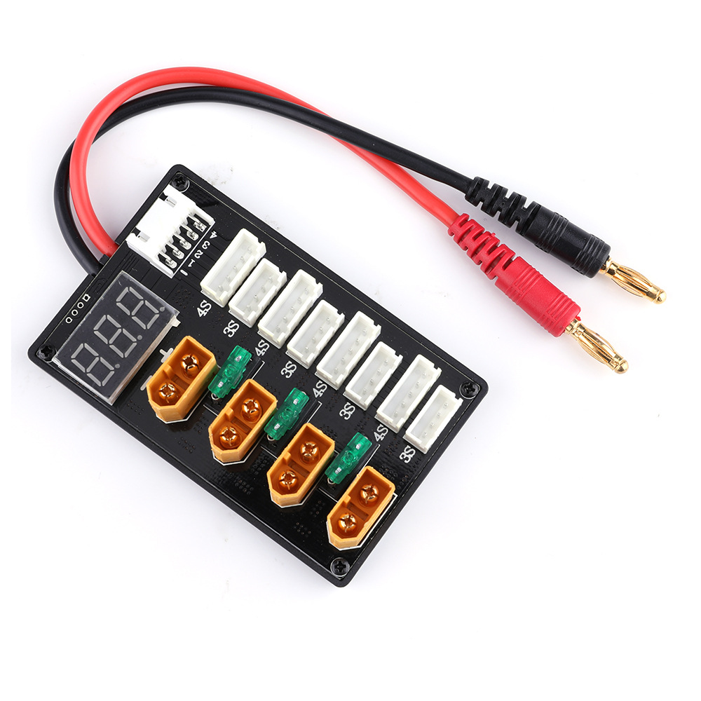 XT60ปลั๊ก3S 4S Lipo แบตเตอรี่ช - Drone Battery Parallel Board บทวิจารณ์และราคา