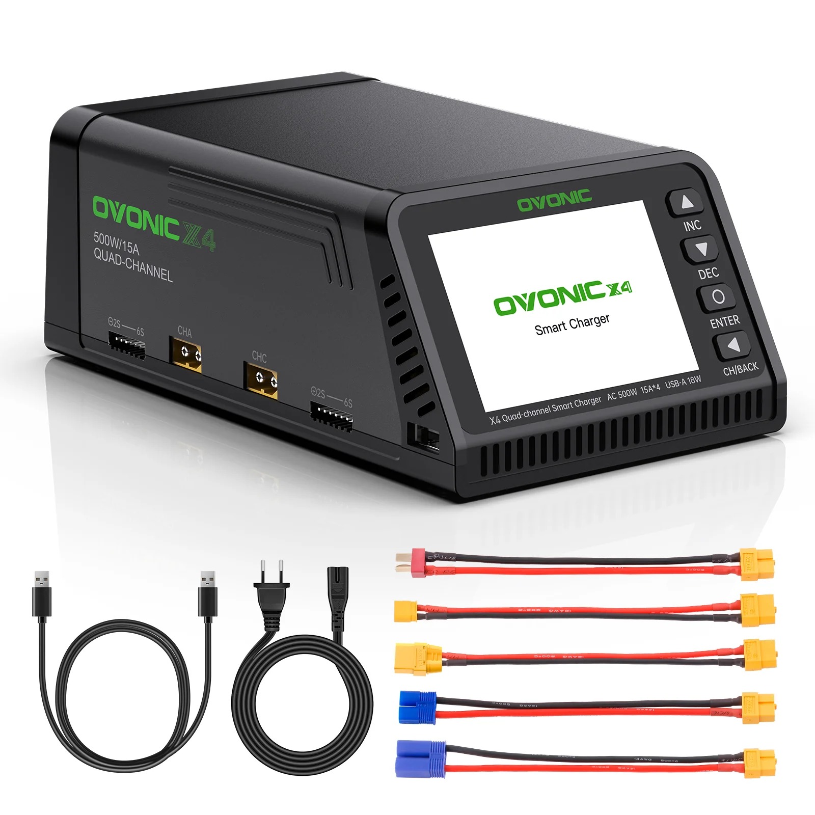 Ovonic X4 AC500W เครื่องชาร์จแ - Drone Battery Smart บทวิจารณ์และราคา