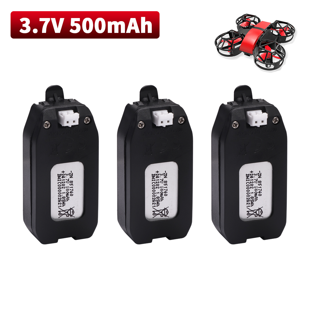 3.7V 500mAh แบตเตอรี่ลิเธียมสํ - Drone Battery Lipo บทวิจารณ์และราคา