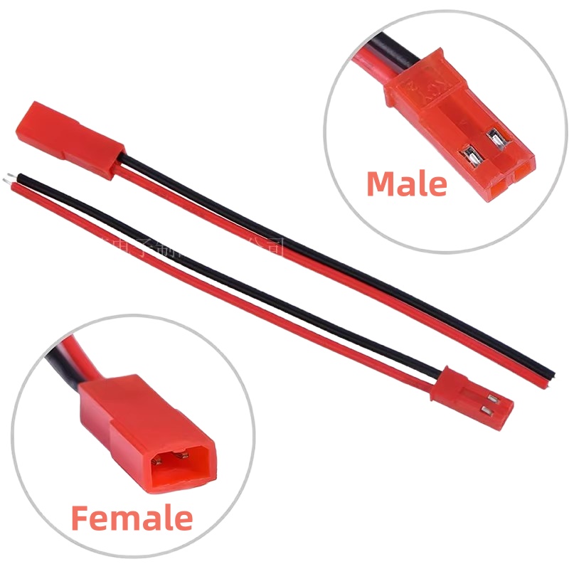 ชุดขั้วต่อ JST 2P จำนวน 20 ชิ้ - Drone Battery Connector บทวิจารณ์และราคา