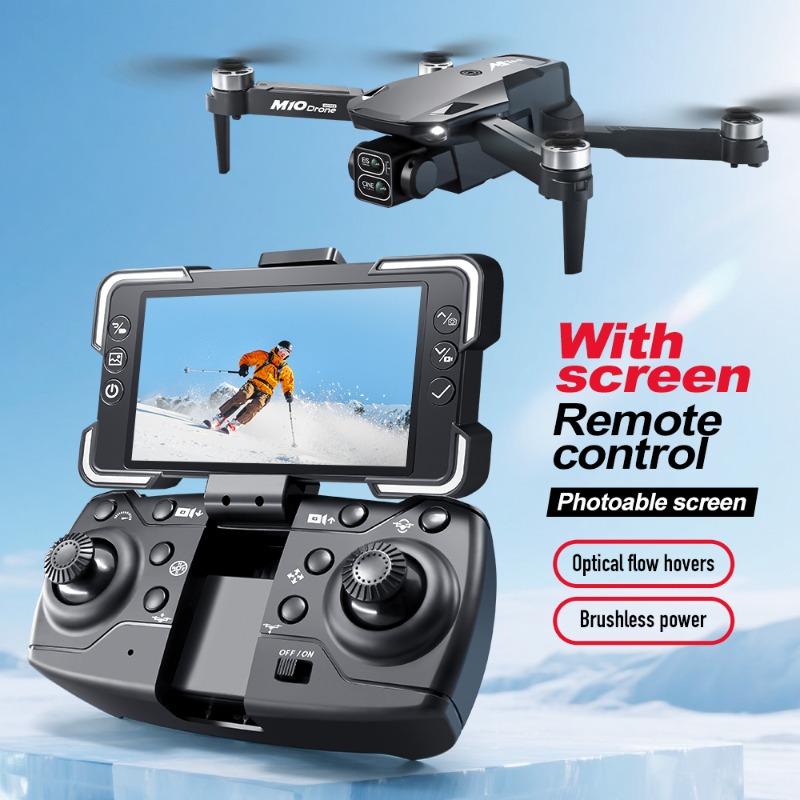 โดรนกล้อง M10 พร้อมรีโมทคอนโทร - Drone Battery Box บทวิจารณ์และราคา