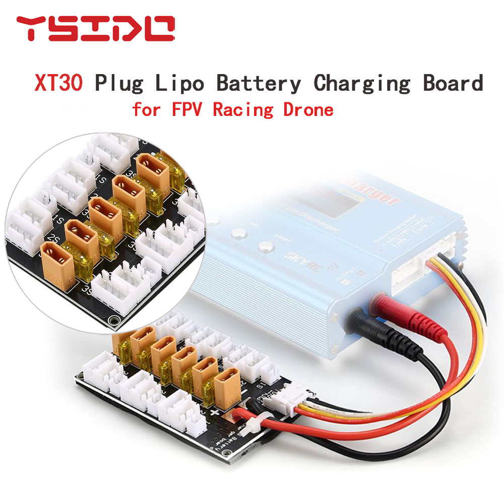 1 S-3 S 20A XT30 ปลั๊ก Lipo แบ - Drone Battery Parallel Board บทวิจารณ์และราคา